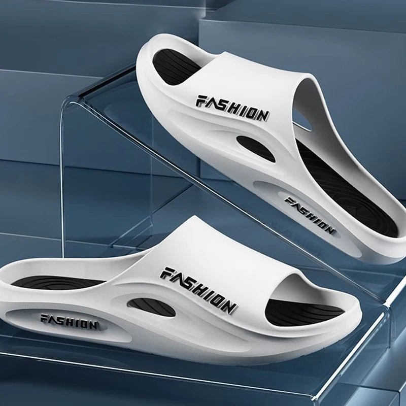 Men's slippers for outdoor wear in summer with soft soles 2024 new high-end sports sandals for men anti slip and odor proof