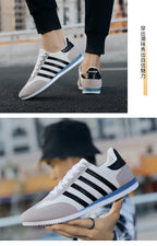 Men's Shoes Trend Casual Shoes for Men Breathable Flat Shoes Outdoor Fitness Free Sports Male Shoes Comfortable Vulcanized Shoes