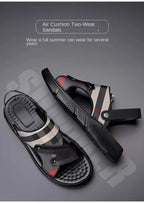 High-end Men's Sandals New Summer Sandals Men's Wear-Resistant Non-slip Soft Sole Outdoor Dual-purpose Sandals