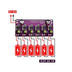 Charging Module PCB Circuit Board Charger Array 5V Input For 18650 4.2V Lithium Battery Electric Scooter Accessories