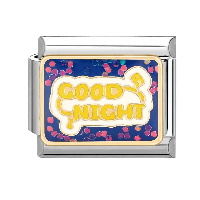 Y2K Charm Cherry Blessings Skirt Balloon Italian Charm Links Fit 9mm Bracelet Stainless Steel DIY Jewelry Making Birthday Gift