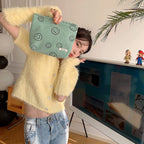 Makeup Bag Travel Toiletry Bag Cute Makeup Brushes Bag Cosmetic Bags for Women Zipper Makeup Bags for Purse