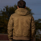Men's winter jacket is very stylish waterproof and windproof, thickened with padded