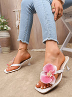 Women's Slippers Casual Fashionable  High Quality Shoes for Women Shallow Women Sandals Elegant Flowers Design Women's Slippers