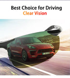 Fishing Sport Sunglasses Men Polarized UV400 Aluminum Rectangle Rimless Sun Glasses Photochromic Night Vision Eyewear