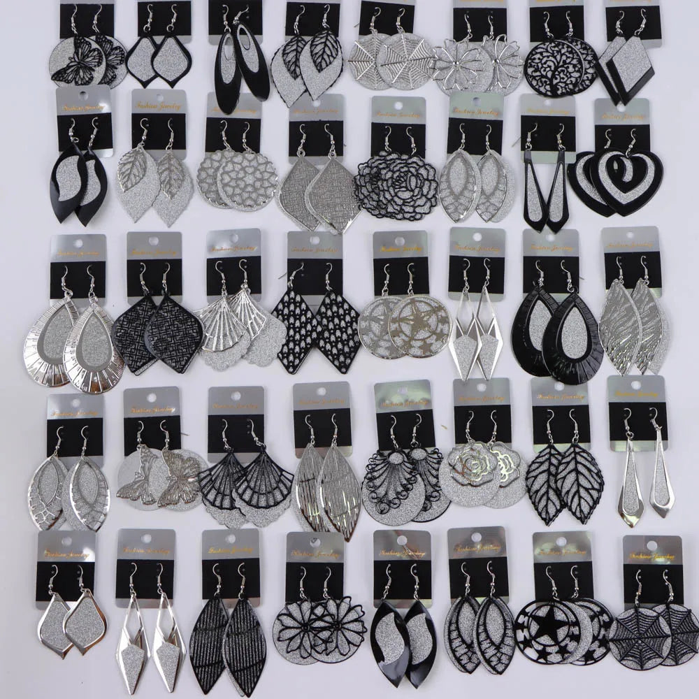 10Pairs/Lot Fashionable Women's Stainless Steel Earrings, Daily Jewelry Accessories Gifted To Friends, Randomly Shipped
