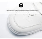 Men's shoes 2025 summer new breathable white shoes men's trendy and versatile thick soled sports board shoes trendy shoes