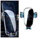 Car Mobile  Phone Holder For Audi A4L 2017-2019 Q5L 2018-2020 7" Screen Fixed Base Wireless Charging Phone Mount Car Accessories