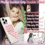 Silicone Suction Cup Phone Mount Hands-Free Mobile Stand Airplane Travel Essential Compatible with Any Smartphone