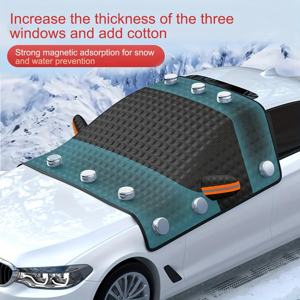 Car Windshield Snow Cover, Frost-Proof & Anti-Freezing Windshield Cover for Winter, Car Window Cover, Winter Car Cover, Windshie