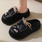 New Sandals DIY  Platform Sandals for Women 2025 Summer Thick Sole Beach Sandals Woman Flowers Non Slip EVA Clogs Garden Shoes
