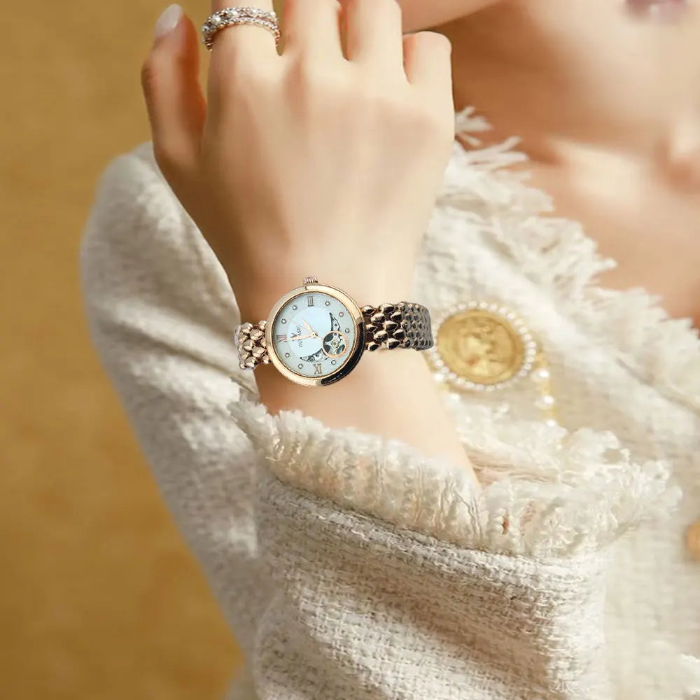 Women's Wristwatch Luxury 82s0 Watch For Women Mechanical watch Ladies Elegant Gift Waterproof 5ATM Clock Reloj 82S0 movement
