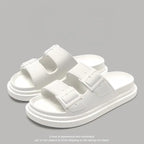 Women's Classy  Slippers for Women at Home in Summer, Comfortable Soft-Soled Non-Slip Outdoor Thick-Soled Casual Lightweight Summer Slippers for Women