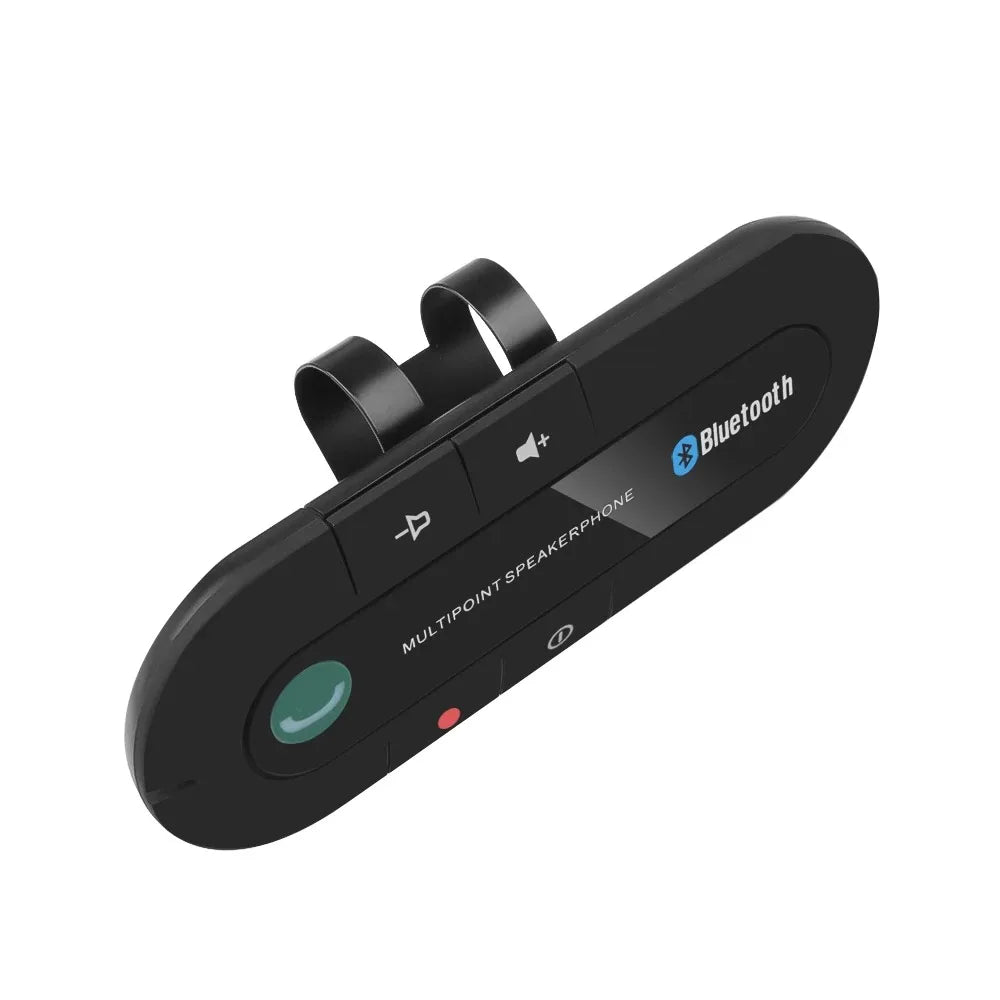 Bluetooth Handsfree Car Kit Sun Visor Handsfree Bluetooth Telephone Car Mobile Phone Wireless Stereo MP3 Player