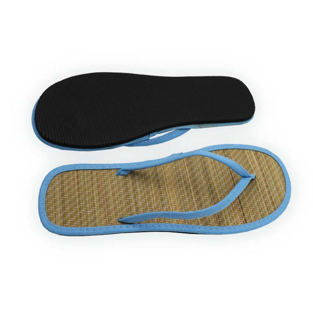 Women Flat Flip-flops Slippers Comfortable Non-slip Sandals Bamboo Rattan Flip Flop Home Bathroom Fashion Slippers Zapatos 2022