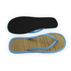 Women Flat Flip-flops Slippers Comfortable Non-slip Sandals Bamboo Rattan Flip Flop Home Bathroom Fashion Slippers Zapatos 2022
