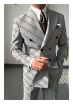 Men's shirt design retro trendy brand long pointed shirt - men's authentic retro appearance custom shirt