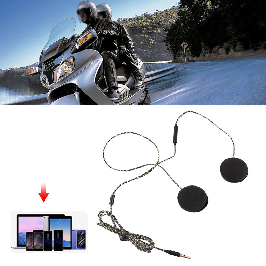 Motorcycle Helmet Headset Headphone Speakers Support Hands Free Calling Helmet Hands free Headset