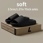 Slippers For Man High-Quality Anti-Slip Sandals And Coconut Slippers For Both Feel Just Like Walking On Thick-Soled Sandals
