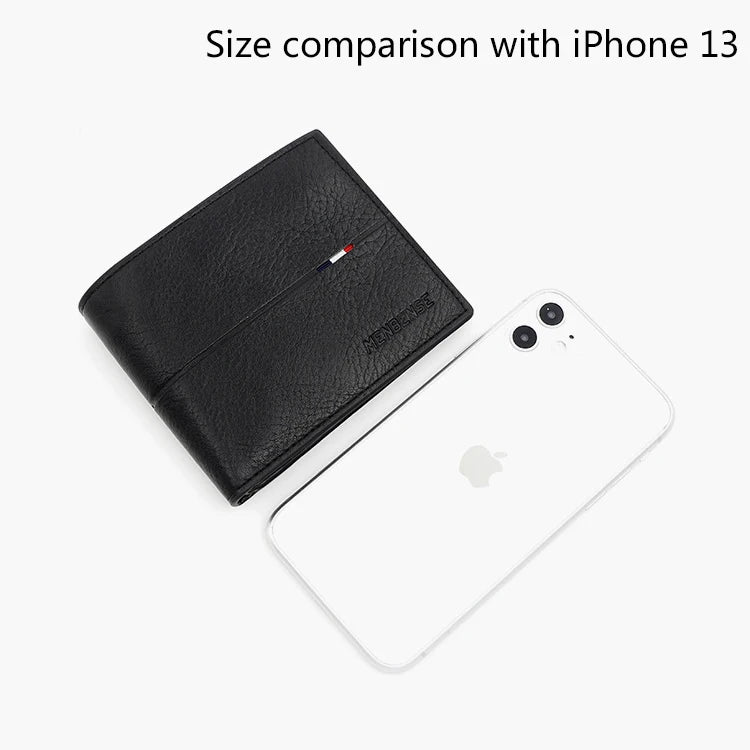 Slim Men Wallets New Short Zipper Card Holder Photo Holder Male Purse Simple Coin Pocket High Quality PU Leather Men's Wallet