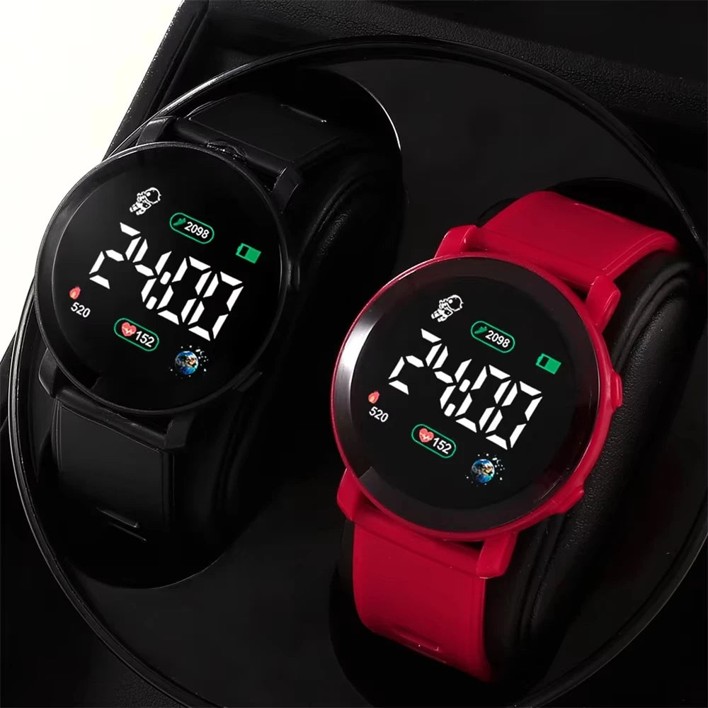 Couple Watches LED Digital Watch for Men Women Sports Army Military Silicone Watch Electronic Clock Hodinky Reloj Hombre