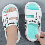 2025 New Men's Slippers Comfortable Soft Mens Beach Shoes Indoor Outdoor Clogs Massage Casual Shoes Non Slip Men Sandals Zapatos