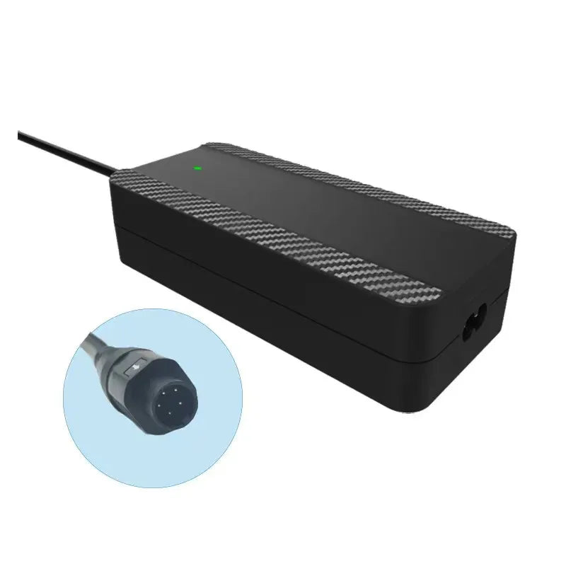 Charger 42 V 2A 85W 5-pin round for 36V batteries from Fischer,  Phylion,  Devron,  Lifebike, Batavus, Sparta and more!