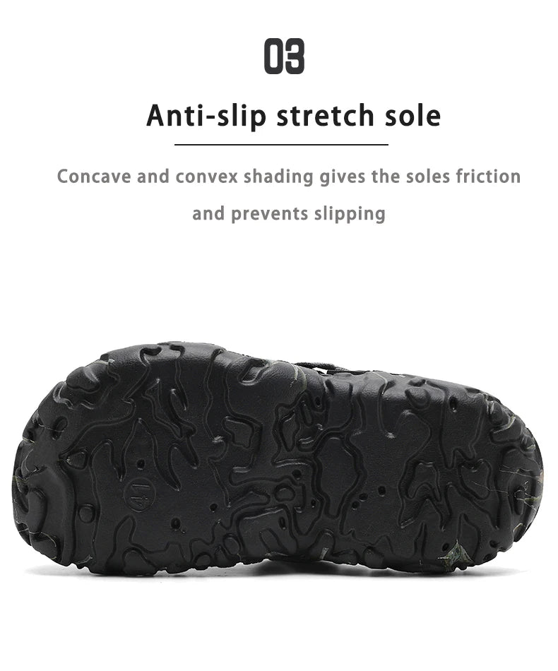 Men Slippers High Quality Classic Outdoor Anti-Slip Garden Shoes Lightweight Fashion Casual Sandals Sandals for Men Platform