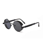 Steampunk Sunglasses For Men Women Round Frame Driving Outdoor Sports UV400 Sun Glasses Fashion Trend Retro Male Female Eyewear
