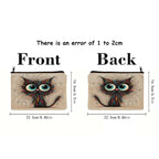 Adorable Black Cat Cosmetics Bag Stylish & Durable Travel Organizer -Perfect Portable Toiletry Bag for Fun Convenient Storage