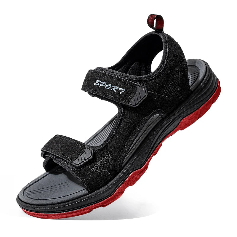 Summer Sandals for Men Breathable Outdoor Casual Sandalies Shoes Fashion Beach Non Slip Walking Shoes Size 40-46