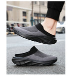 Men Slippers New Summer Breathable Home Indoor Slippers Men Thick Bottom Slides Fashion Walking Shoes Men chanclas de hombre