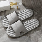 Men's Slippers Men's Summer Home Indoor Bath Non-Slip Home Bathroom Soft Bottom Home Couple Slippers Men's