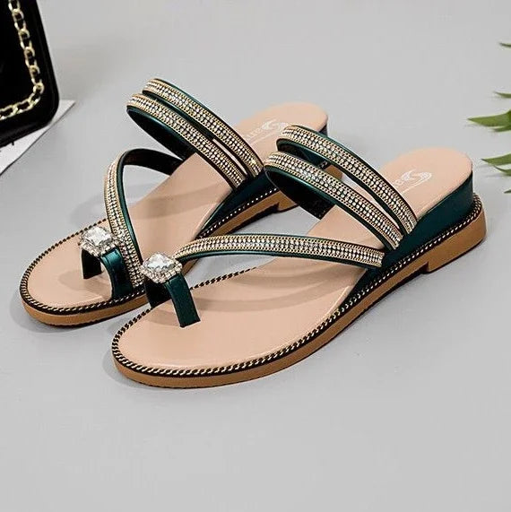 Woman Slippers Thick Platform Slides Outside Shoes For Women Top Designs Sandals Cheap Novelties Low Price Clappers On Offer