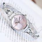 Women's Watches Elegant Woman Watch Quartz Gifts for Women Luxury Fashion Stainless Steel Alloy Women's Wristwatch Accessories