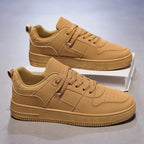 Men Walking Shoes 2025 New Comfort Breathable High-quality Leather Wear-resistant Fashion Outdoor Leisure Sneakers for Man