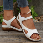 Women's Sandals 2025 Summer Sandals Women Heels Sandals Casual Wedges Footwear Summer Shoes Woman Soft Heeled Shoes
