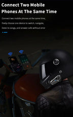 Motorcycle Earphones Helmet Headset Bluetooth 5.3 Headphones Wireless Motor Headset Bike Earphone Handsfree Stereo Earbud