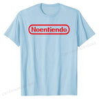 No Entiendo Shirt, Funny Gamer's Shirt For Spanish Speakers T Shirts Casual On Sale Cotton Tops Shirts Camisa for Men