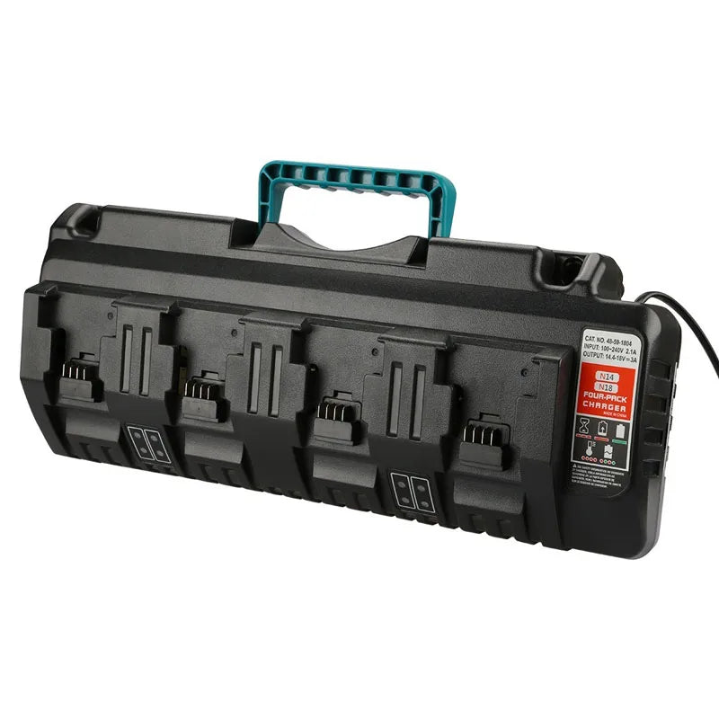 Four Port Battery Charger 3a Charging Current Replacement Batterys Chargers