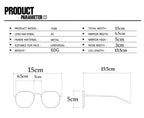 Fashion sunglasses brand designer metal women's prescription optical frame glasses UV protection men's sunglasses