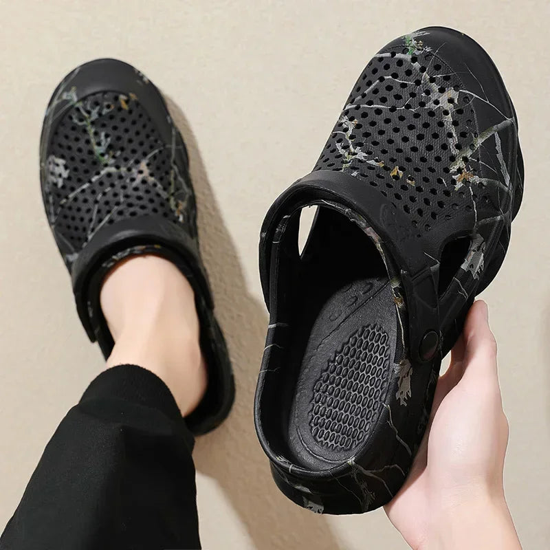 Slippers Mens Summer Shoes Casual Non-slip Wear-resistant Sandal Comfortable High Quality Beach Outdoor Slippers for Men