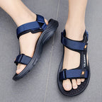 Men Sandals Summer Leisure Beach Holiday Sandals Men Shoes 2024 New Outdoor Sneakers Male Retro Comfortable Casual Sandals Men
