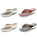 2024 Women's Slippers New Fashion Slides Non-Slip Shoes Beach Sandals Women Outside Leisure Flip Flops Wear Open Toe