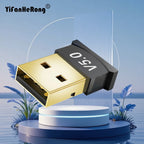 Handsfree USB Bluetooth-compatible 5.0 Adapter Wireless Transmitter Receiver Audio Dongle USB Adapter For PC Computer Laptop