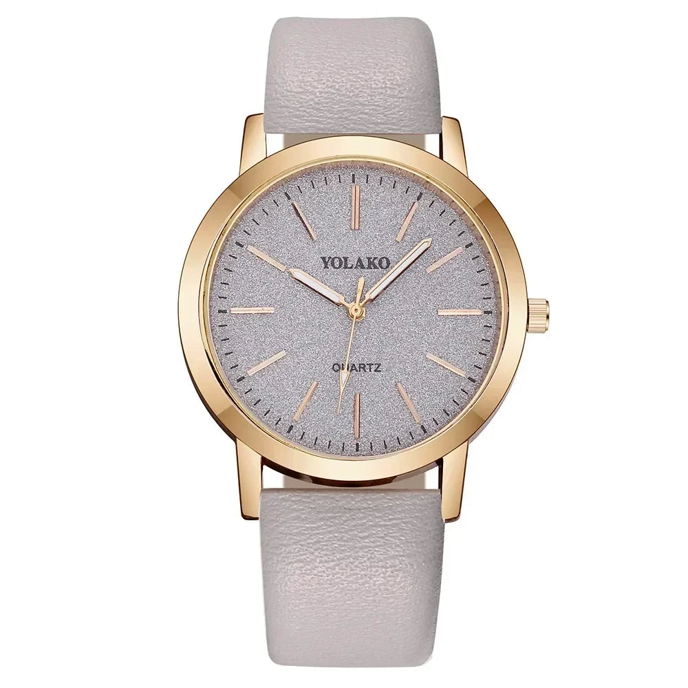 Women Watches Brand Luxury Fashion Ladies Watch Leather Watch Women Female Quartz Wristwatches Montre Femme Reloj Mujer