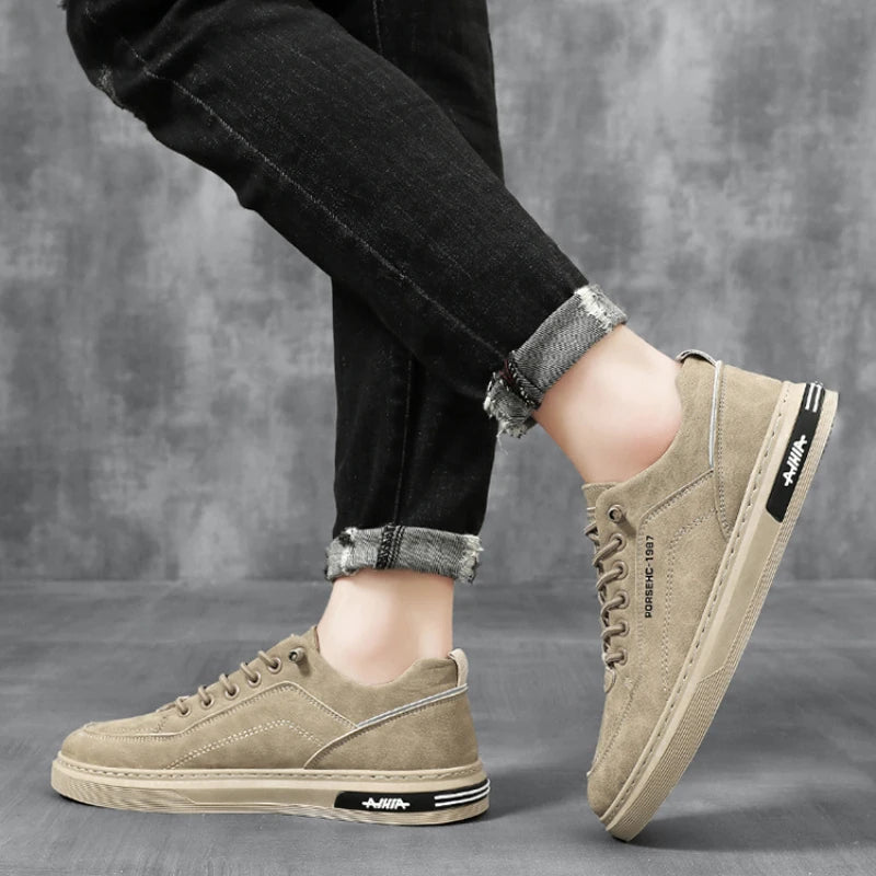 Men's Casual Shoes Wear-Resistant Sneakers Autumn Non-slip Platform Shoes Men Outdoor Board Shoes Comfortable Running Shoe Tenis