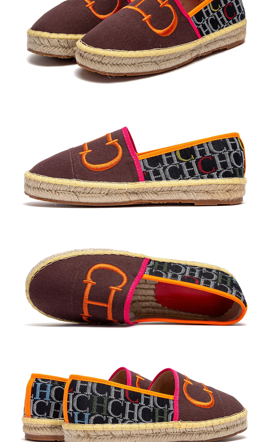 Women's Flats Letter Print Design Versatile Woman's Fisherman Shoes Loafers