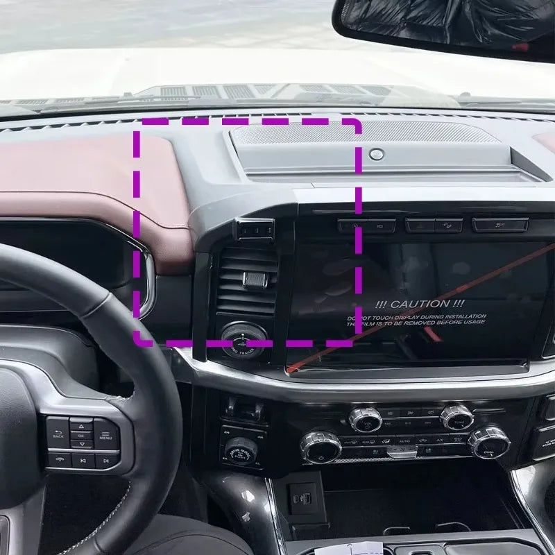 Car Mobile Holder Special Fixed Bracket Base for Ford Raptor F150 2021 2022 2023 Wireless Charging Accessories Car Phone Holder