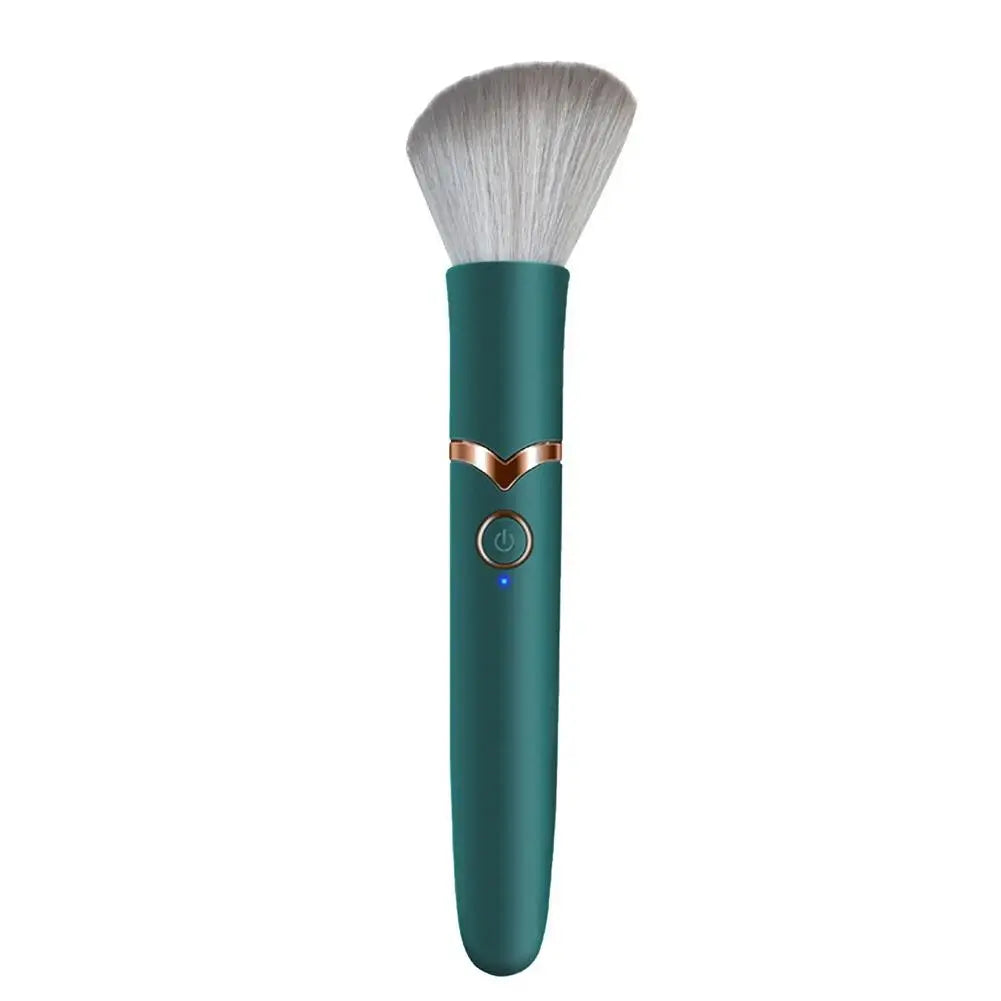 Electric Cosmetic Brush Foundation Blush Loose Powder Brush Tools Multifunctional Vibration Rechargeable Facial Makeup Brushes